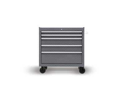 3M 2080 Carbon Fiber Anthracite DIY Tool Cabinet Wraps