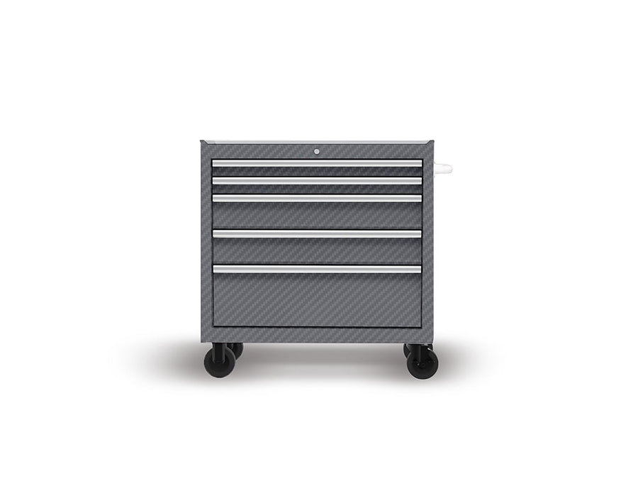 3M 2080 Carbon Fiber Anthracite DIY Tool Cabinet Wraps
