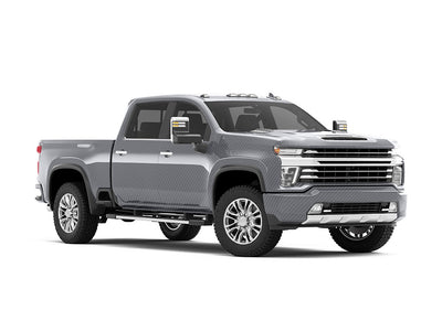 3M 2080 Carbon Fiber Anthracite Truck Wraps