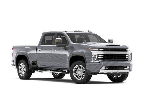 3M 2080 Carbon Fiber Anthracite Truck Wraps