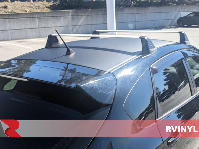 3M 2080 Series Dead Matte Black Custom Hood Wrap