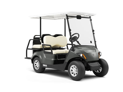 3M™ 2080 Dead Matte Black Vinyl Golf Cart Wrap