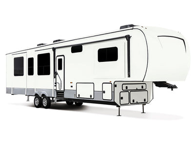 3M 2080 Gloss White Do-It-Yourself 5th Wheel Travel Trailer Wraps