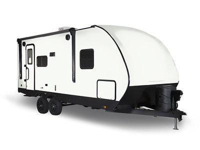 3M 2080 Gloss White Travel Trailer Wraps