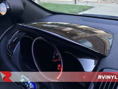 3M 2080 Series Gloss Black Kia Forte Dash Wrap