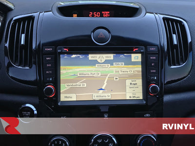 3M 2080 Series Gloss Black Kia Forte Nav Wrap