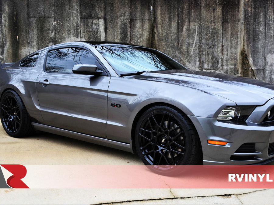 3M 2080 Series Gloss Black Passenger Side View Wrap