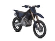 3M 2080 Gloss Boat Blue Dirt Bike Wraps