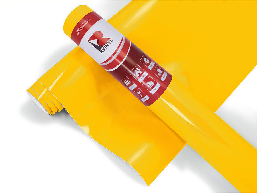 3M 2080 Gloss Bright Yellow Go Kart Wrap Color Film