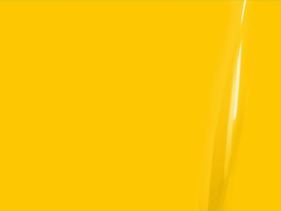 3M 2080 Gloss Bright Yellow Drum Kit Wrap Color Swatch