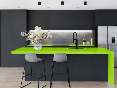 3M™ 2080 Gloss Light Green Kitchen Countertop Wraps