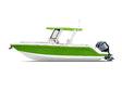 3M 2080 Gloss Light Green Motorboat Wraps