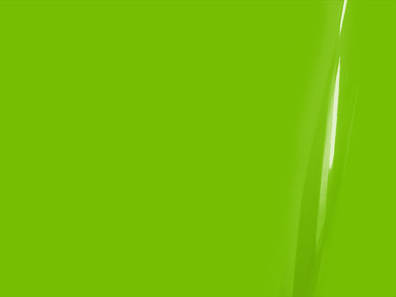 3M 2080 Gloss Light Green Truck Camper Wrap Color Swatch