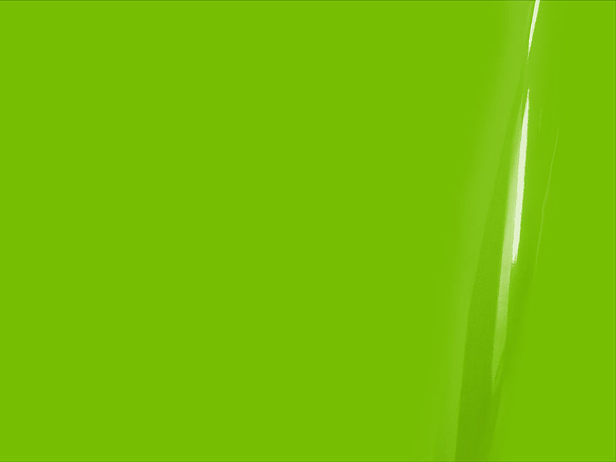 3M 2080 Gloss Light Green Travel Trailer Wrap Color Swatch