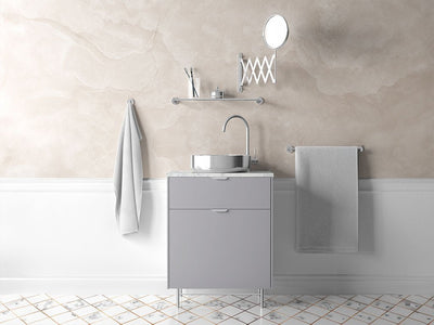 3M™ 2080 Gloss Storm Gray Bathroom Cabinet Wraps