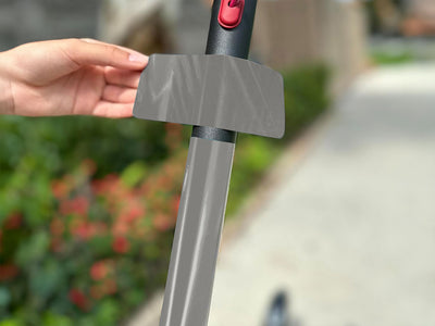 3M 2080 Gloss Storm Gray Electric Kick-Scooter Wraps