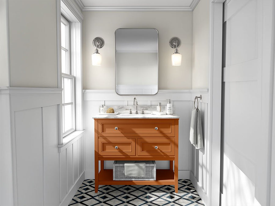 3M 2080 Gloss Liquid Copper DIY Bathroom Cabinet Wraps