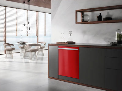 3M™ 1080 Gloss Dragon Fire Red Wrapped Dishwasher Example