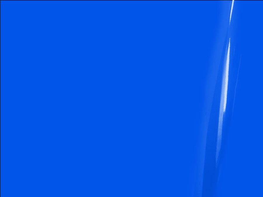 3M 2080 Gloss Intense Blue Bathroom Cabinet Wrap Color Swatch