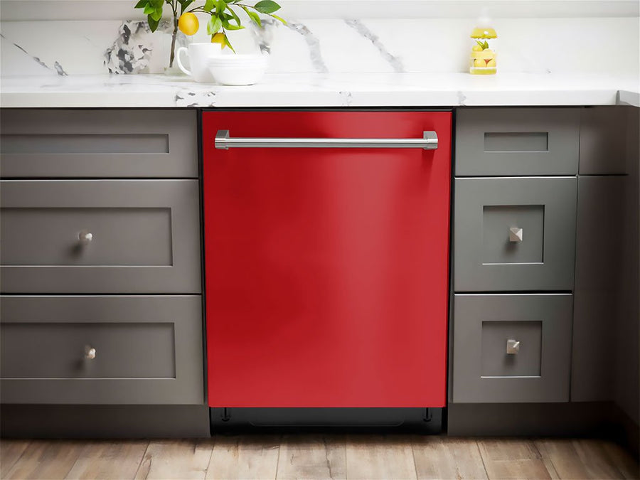 3M™ 2080 Gloss Flame Red Dishwasher Wraps