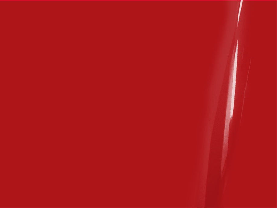 3M 2080 Gloss Flame Red RV Wrap Color Swatch