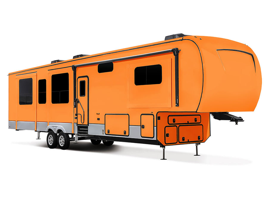 3M 2080 Gloss Bright Orange Do-It-Yourself 5th Wheel Travel Trailer Wraps