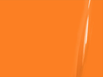 3M 2080 Gloss Bright Orange Drum Kit Wrap Color Swatch