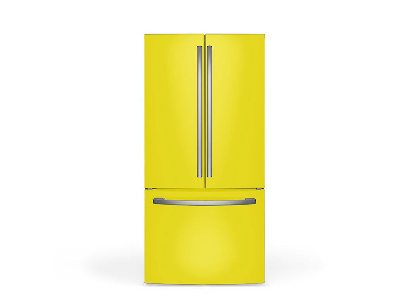 3M 2080 Gloss Lucid Yellow DIY Built-In Refrigerator Wraps