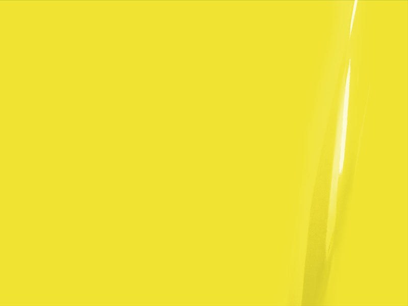 3M 2080 Gloss Lucid Yellow Tool Cabinet Wrap Color Swatch