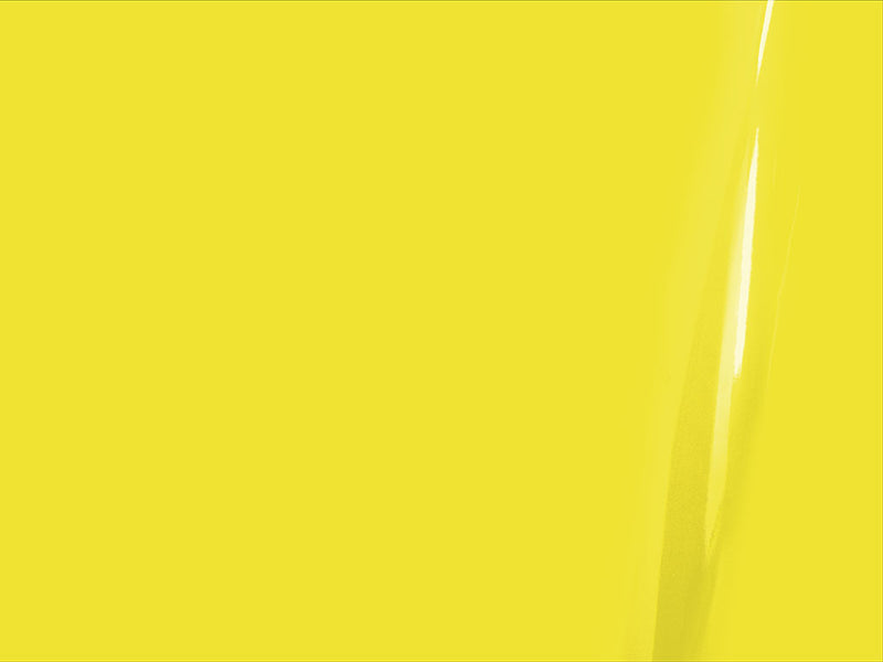 3M 2080 Gloss Lucid Yellow Bicycle Wrap Color Swatch