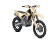 3M 2080 Gloss Light Ivory Dirt Bike Wraps