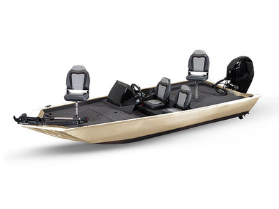 3M 2080 Gloss Light Ivory Fish & Ski Boat Do-It-Yourself Wraps