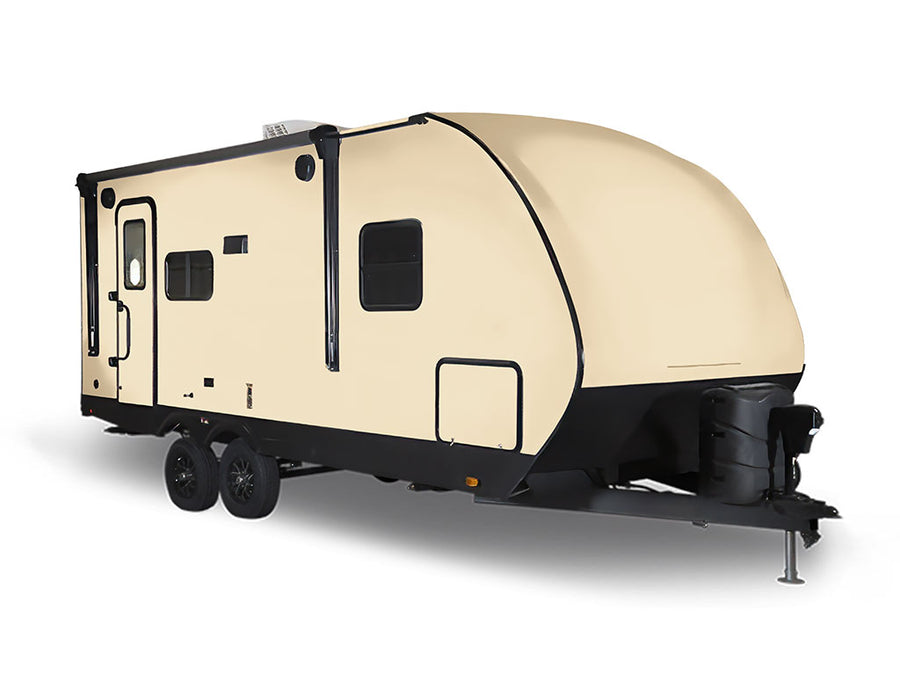 3M 2080 Gloss Light Ivory Travel Trailer Wraps