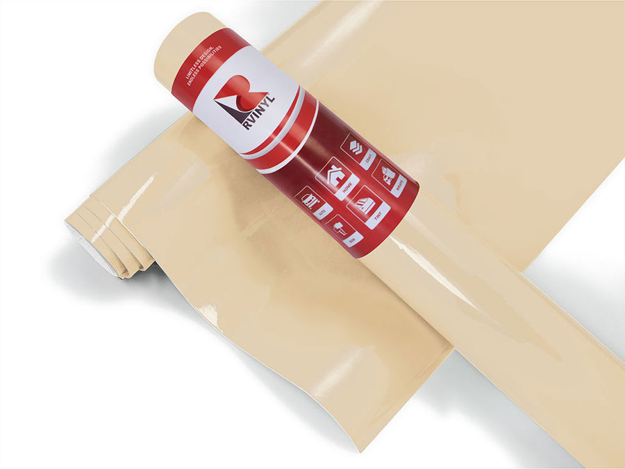3M 2080 Gloss Light Ivory Bicycle Wrap Color Film