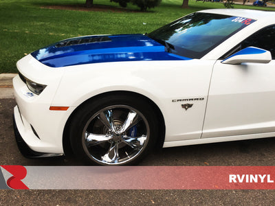 3M™ 2080 Series - Gloss Blue Fire Side Window Wrap