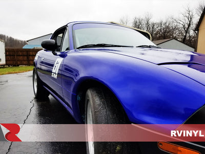 3M 2080 Series Gloss Blue Raspberry DIY Wrap For Spec Miata