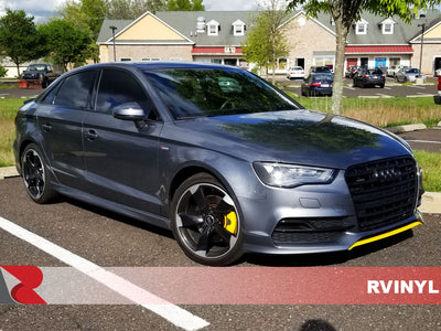 3M 2080 Gloss Bright Yellow Custom Wrap For 2016 Audi A3