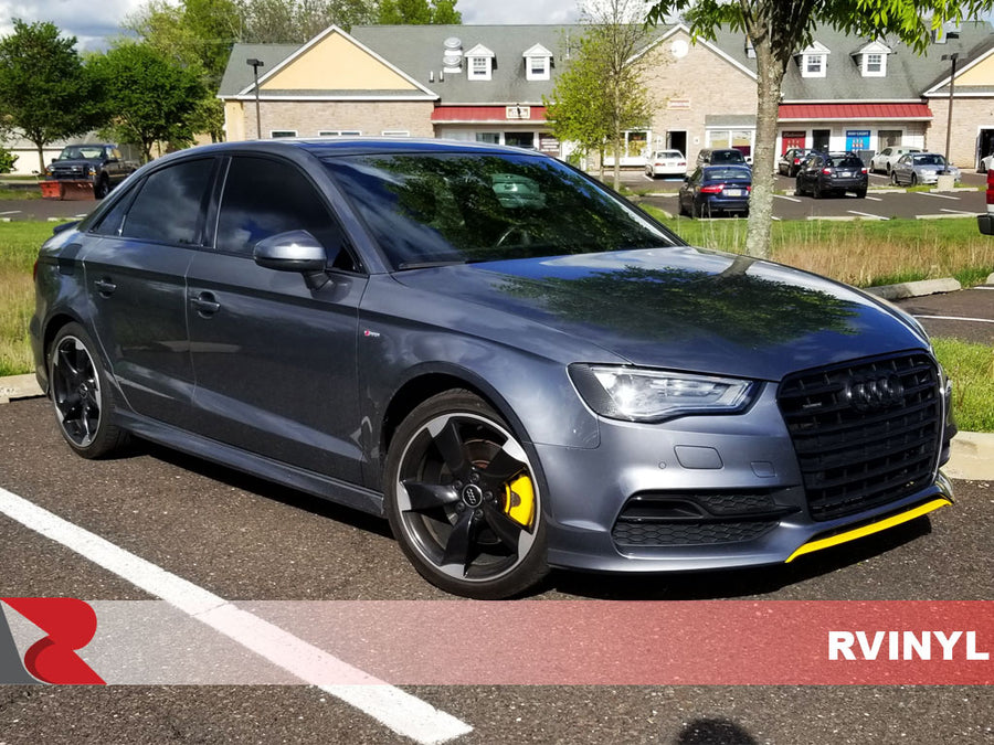 3M 2080 Gloss Bright Yellow Custom Wrap For 2016 Audi A3