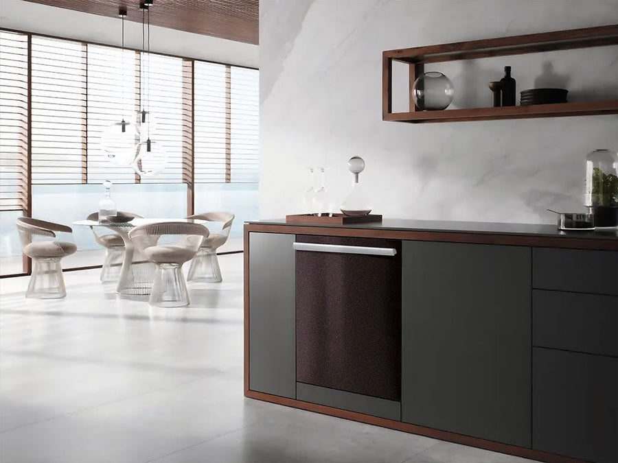 3M™ 2080 Gloss Ember Black Wrapped Dishwasher Example