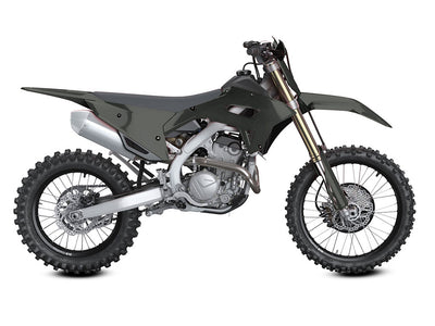 3M 2080 Matte Black Do-It-Yourself Dirt Bike Wraps