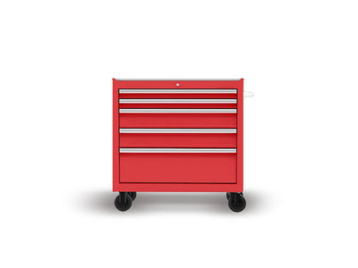 3M 2080 Matte Red DIY Tool Cabinet Wraps