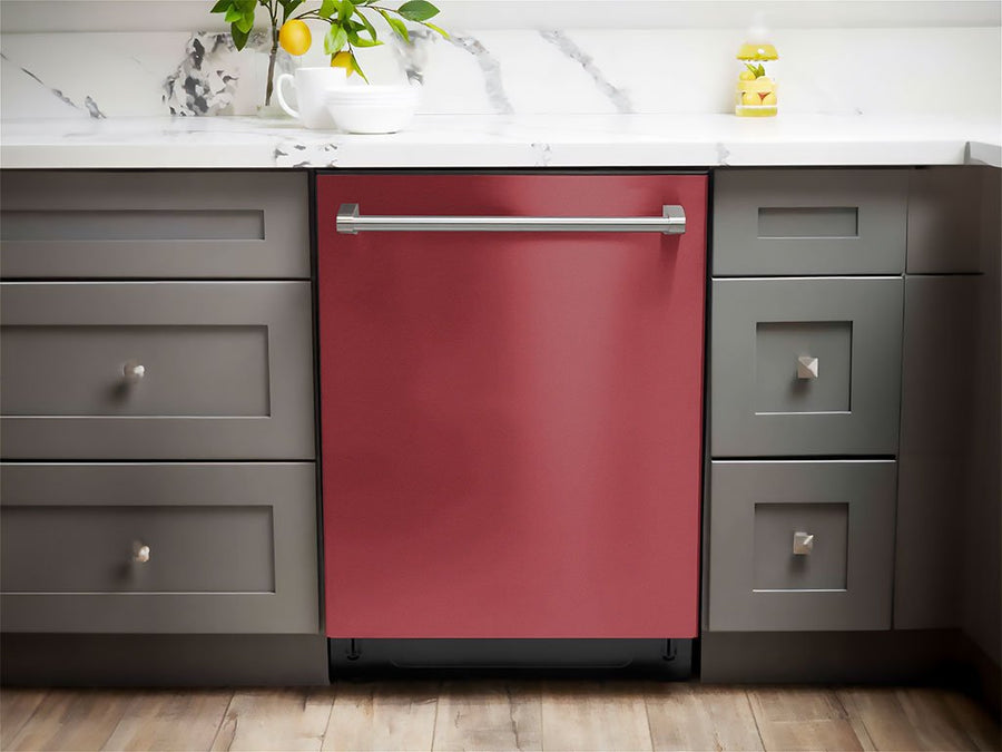 3M™ 2080 Matte Red Metallic Dishwasher Wraps
