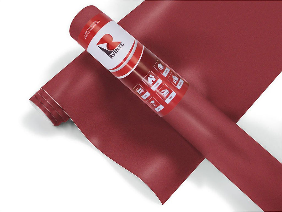 3M 2080 Matte Red Metallic Kitchen Cabinet Wrap Color Film