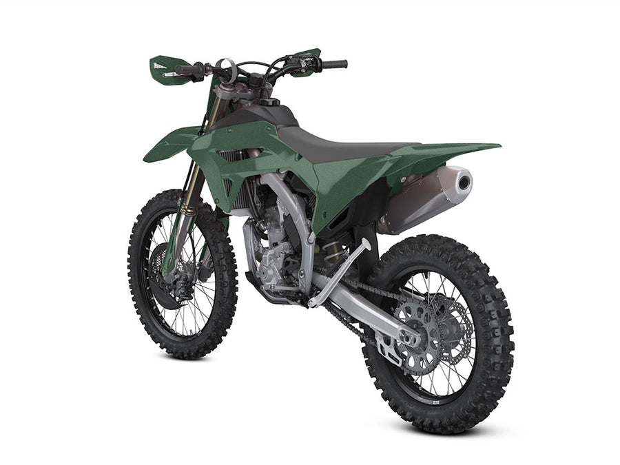 3M 2080 Matte Pine Green Metallic Dirt Bike Vinyl Wraps