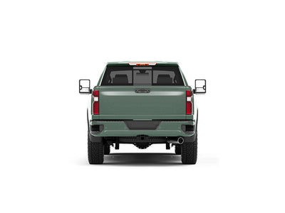 3M 2080 Matte Pine Green Metallic Truck Vinyl Wraps