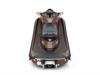 3M 2080 Matte Brown Metallic Jet Ski Vinyl Wraps