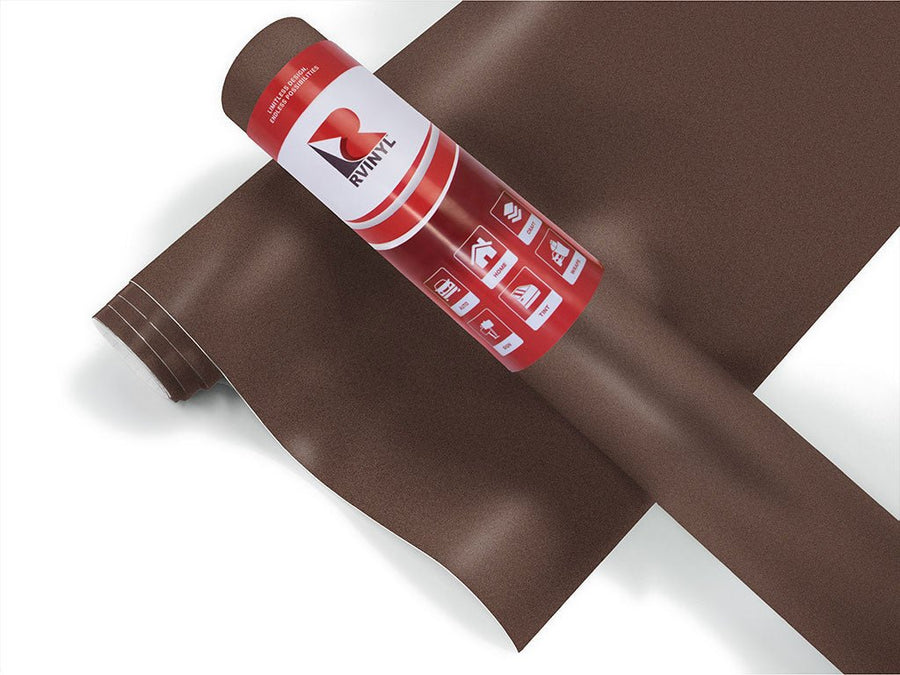 3M 2080 Matte Brown Metallic Ranget Wrap Color Film