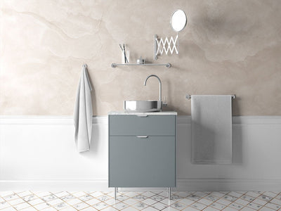 3M™ 2080 Matte Silver Bathroom Cabinet Wraps