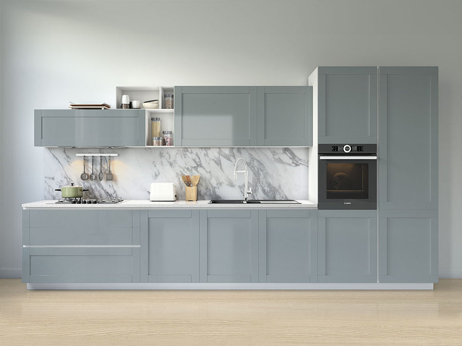 3M™ 2080 Matte Silver Kitchen Cabinet Wraps