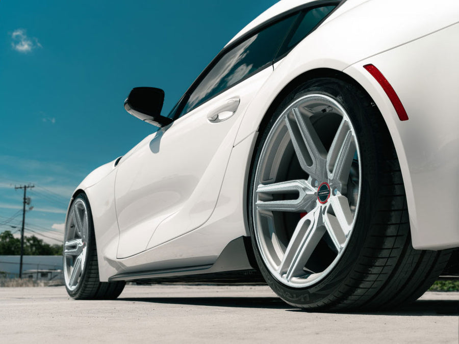3M™ 2080 Matte Silver Wrapped Rim Example